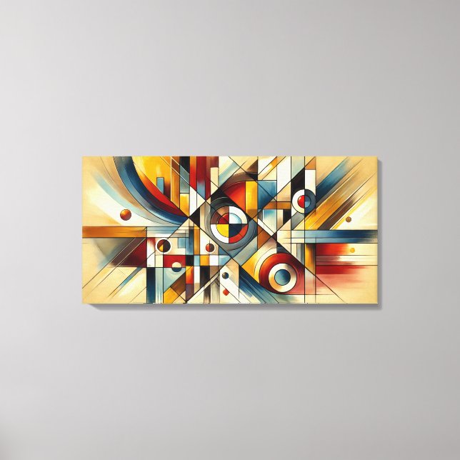 Abstract Fusion – Limited Edition Art Piece Canvas Print (Front)