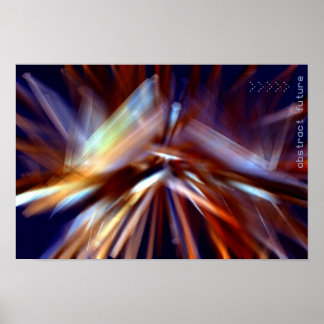 abstract future poster