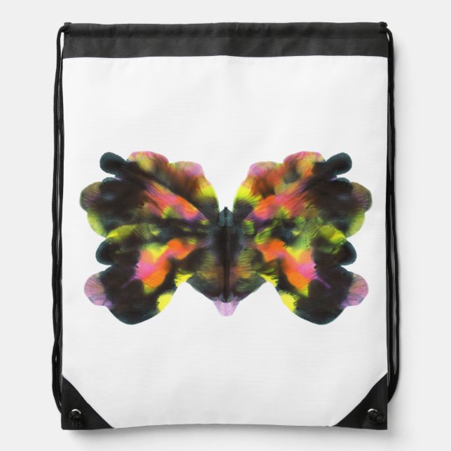 Abstract G131 Drawstring Bag (Front)