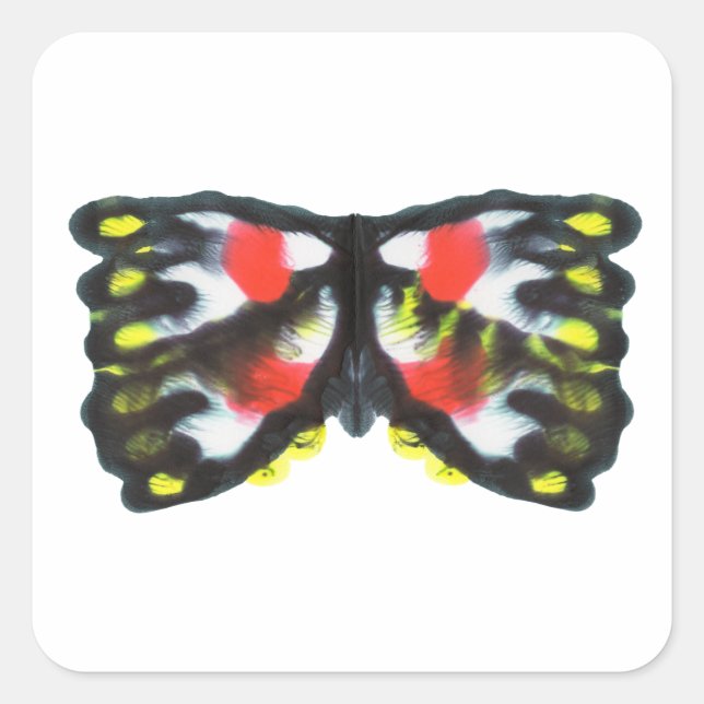 Abstract G132 Square Sticker (Front)