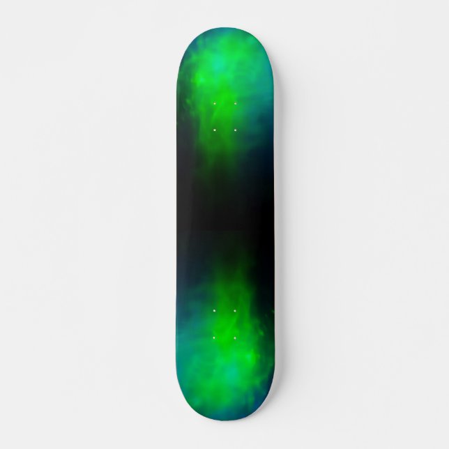 Abstract Galactic Light Skateboard Deck (Front)