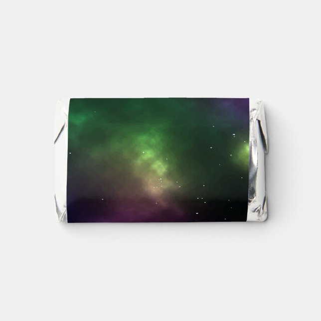 Abstract Galaxy Constellations Digital Art: I Hershey's Miniatures (Front)