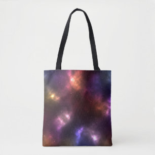 Abstract Galaxy Constellations Digital Art: II Tote Bag