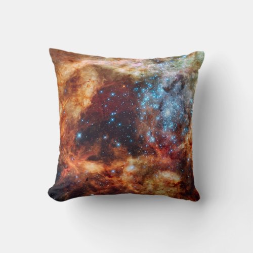 Abstract Galaxy Throw Pillow