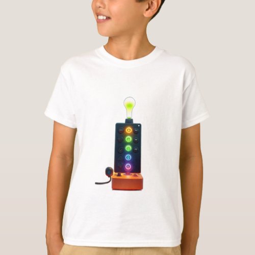 Abstract Game Joystick T_Shirt Designs