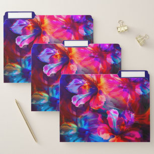 Abstract Garden Bloom File Folder