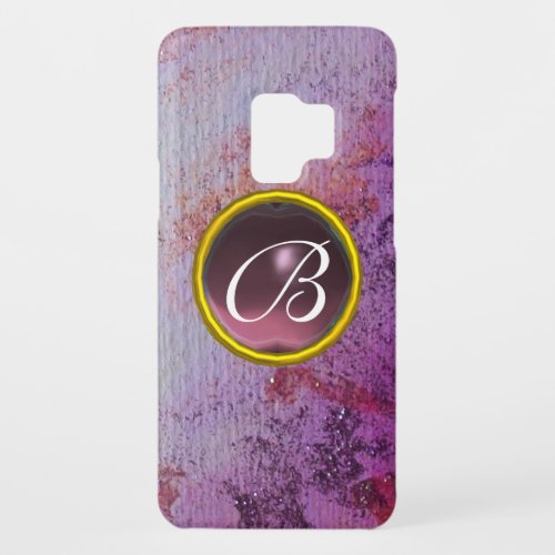 ABSTRACT GEM MONOGRAM purple Case_Mate Samsung Galaxy S9 Case