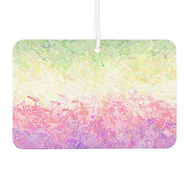 Abstract Genderdoe Pride Flag       Air Freshener (Front)