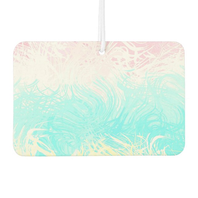 Abstract Genderflux  Pride Flag   Air Freshener (Front)