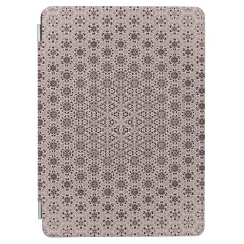 Abstract generative lacy pastel pink morph pattern iPad air cover