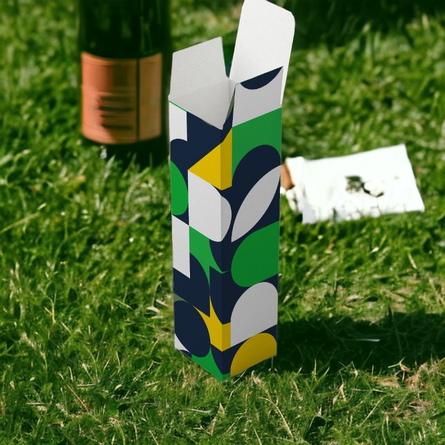 Abstract Geo Shape Wine Box (Creator Uploaded)