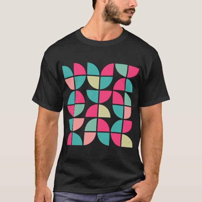Abstract Geometric 110421 T-Shirt (Front)