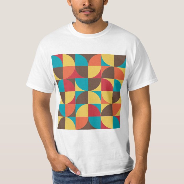 Abstract Geometric 110421v5 T-Shirt (Front)