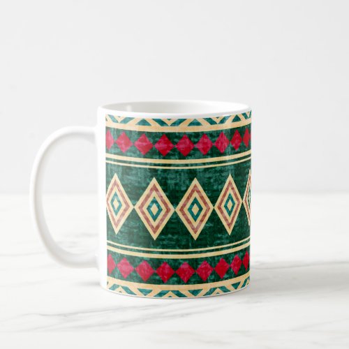 Abstract Geometric African Style Pattern Coffee Mug
