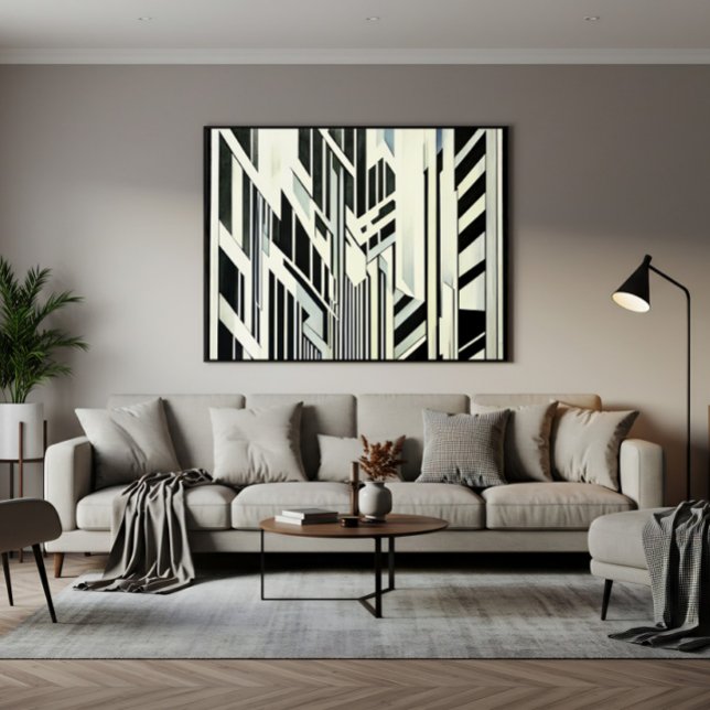 Abstract Geometric Art Acrylic Print (Creator Uploaded)