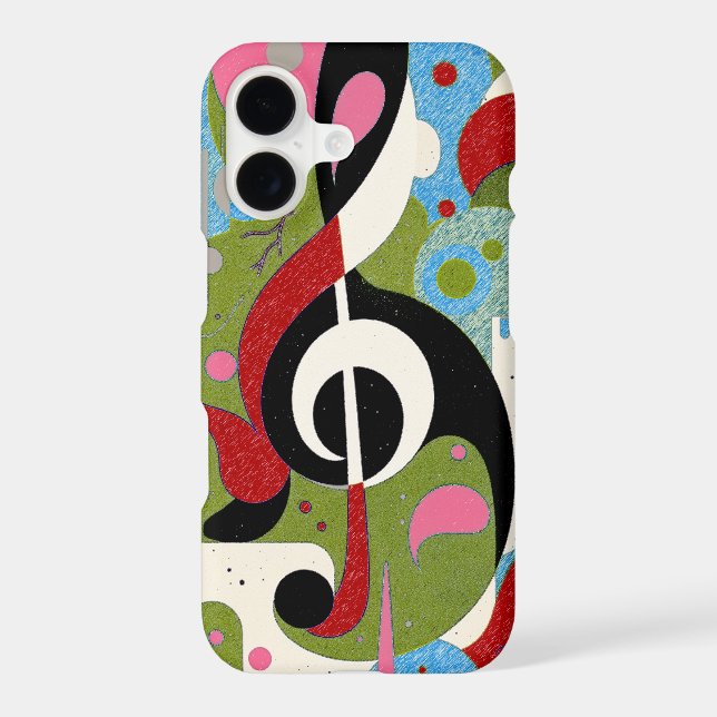 Abstract Geometric Art Case-Mate iPhone Case (Back)