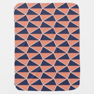 Abstract Geometric: Art Deco Seamless Baby Blanket