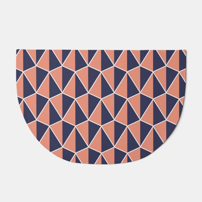 Abstract Geometric: Art Deco Seamless Doormat (Front)
