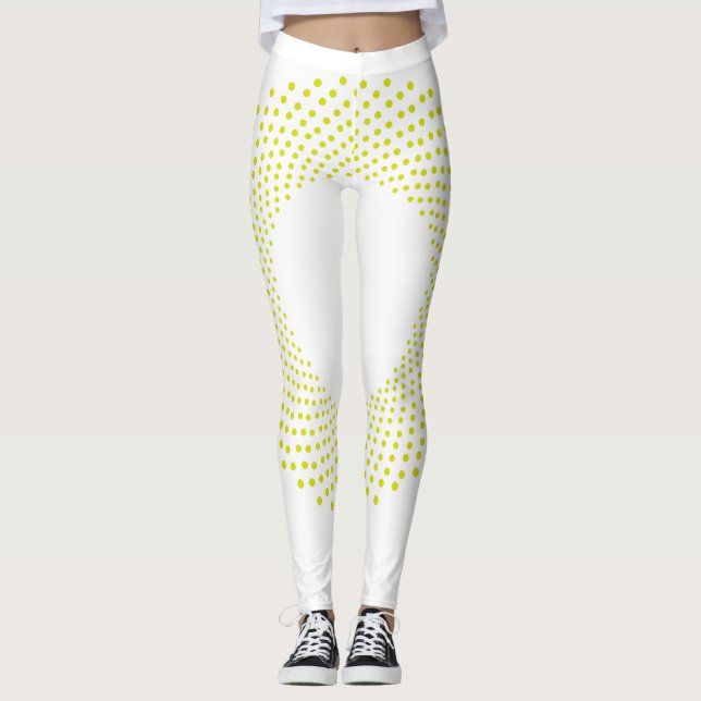 Abstract Geometric Art  Leggings (Front)
