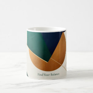 Abstract Geometric Art Modern coffee cup mug