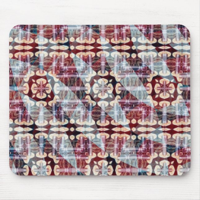Abstract Geometric Art Mousepad (Front)