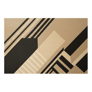 Abstract Geometric Art Neutral Tones