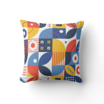 Abstract geometric art pattern Colorful