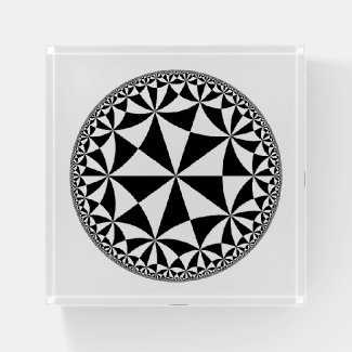 Abstract Geometric Artwork Elegant Black and White