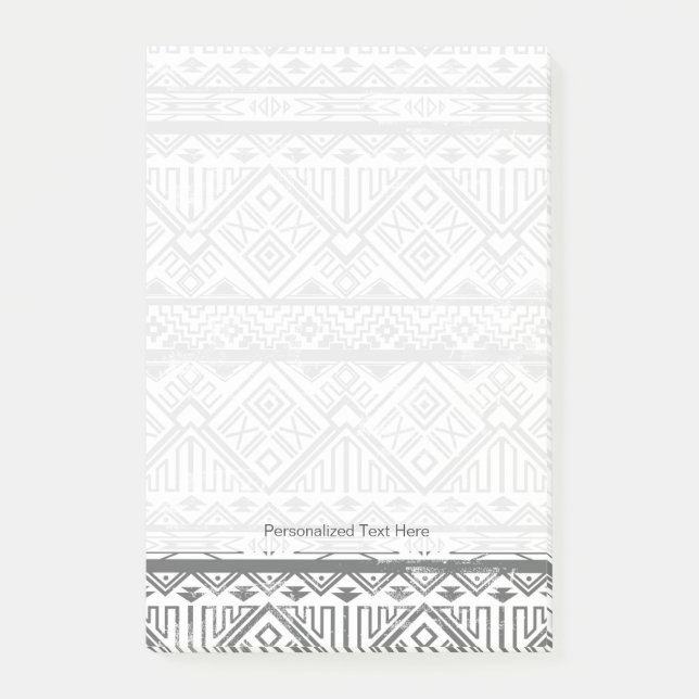 Abstract Geometric Aztec Pattern 2 Post-it Notes (Front)