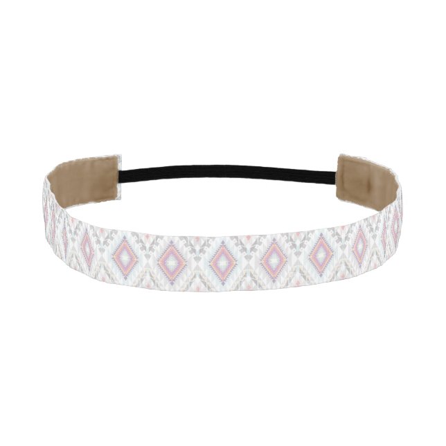Abstract Geometric Aztec Pattern Athletic Headband (Front)