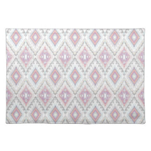 Abstract Geometric Aztec Pattern Cloth Placemat