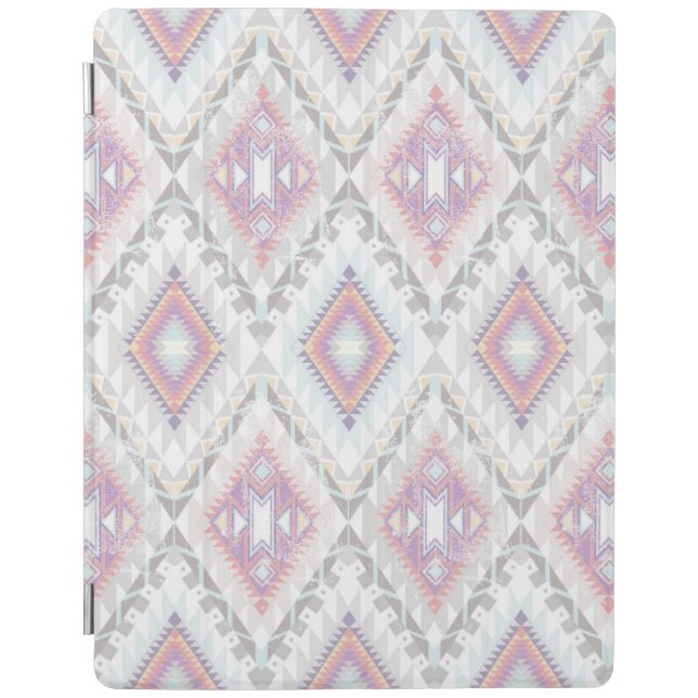 Abstract Geometric Aztec Pattern iPad Smart Cover (Front)