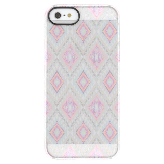 Abstract Geometric Aztec Pattern Uncommon iPhone Case (Back)