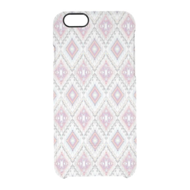Abstract Geometric Aztec Pattern Uncommon iPhone Case (Back)