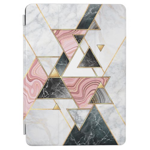 Abstract geometric background Modern marble mosai iPad Air Cover