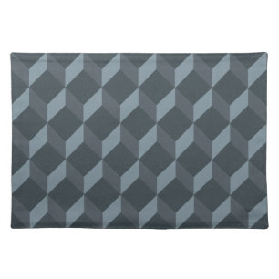 Abstract Geometric Background Pattern Cloth Placemat
