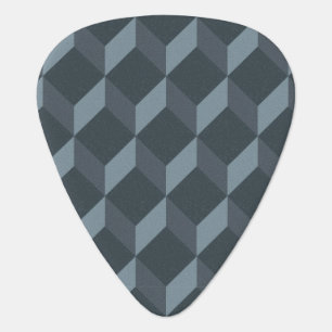 Abstract Geometric Background Pattern Guitar Pick