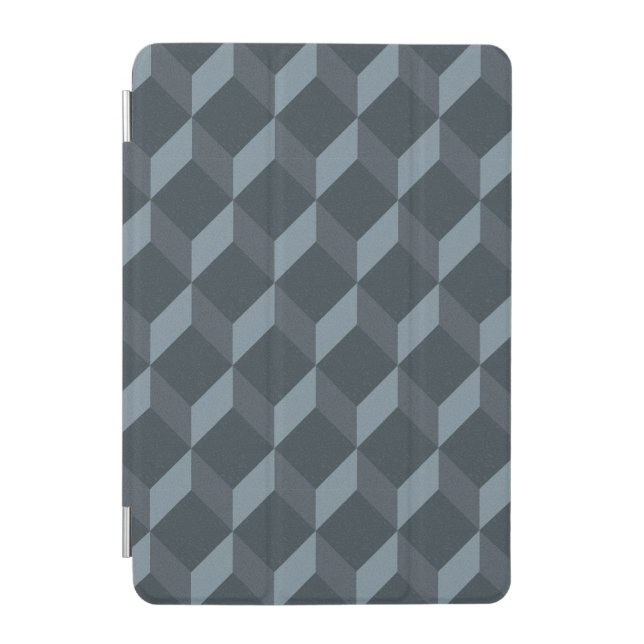 Abstract Geometric Background Pattern iPad Mini Cover (Front)