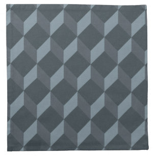 Abstract Geometric Background Pattern Napkin