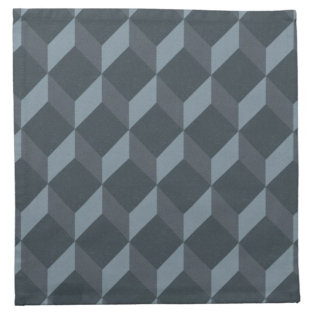 Abstract Geometric Background Pattern Napkin (Front)