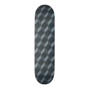 Abstract Geometric Background Pattern Skateboard Deck