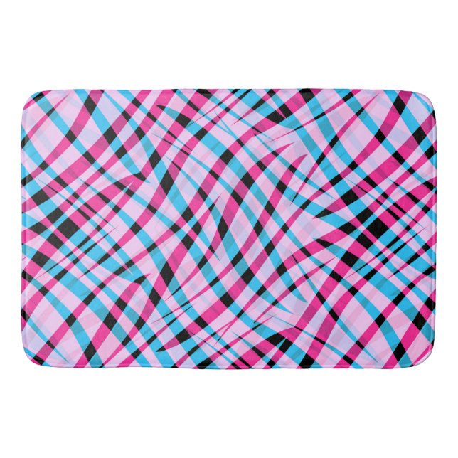 Abstract, geometric bath mat (Front)