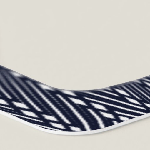 Abstract Geometric Black and White Stripes, Trippy License Plate Frame