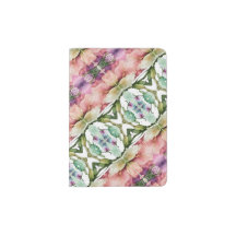 Abstract Geometric Bright Gladiolus Flower