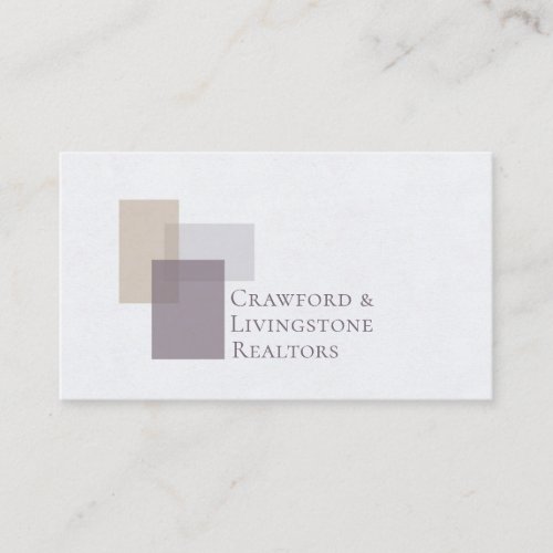 Abstract Geometric Business Card