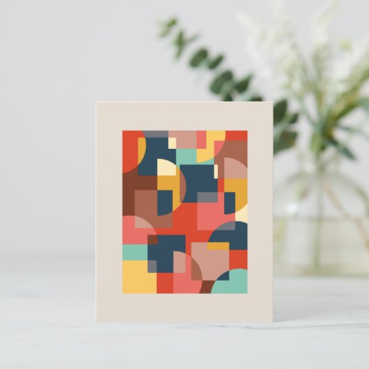 Abstract geometric circle background (Standing Front)