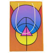 Abstract Geometric Circles Line Colorful