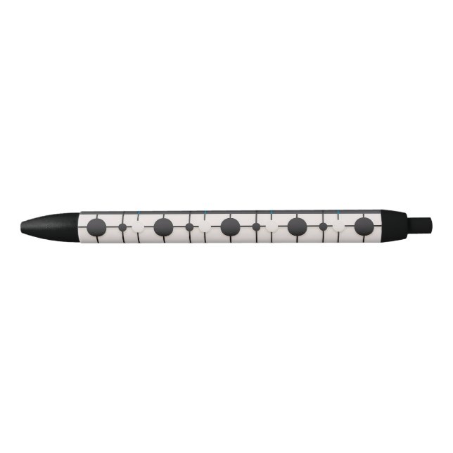 Abstract Geometric Composition Featuring Circles Pen (Front)