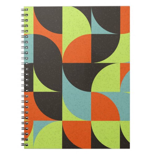 Abstract Geometric Computational Art Illustration Notebook