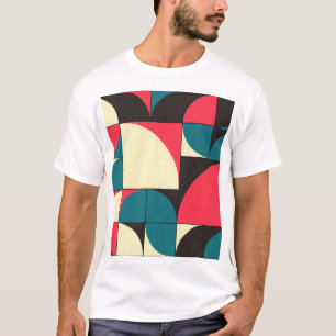 Abstract geometric, computational art illustration T-Shirt